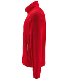 SOL'S Norman Fleece Jacket 02093 - 02093 Red Side