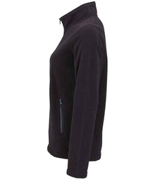 SOL'S Ladies Norman Fleece Jacket 02094 - 02094 Black Side