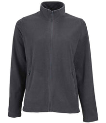 SOL'S Ladies Norman Fleece Jacket 02094 - Charcoal