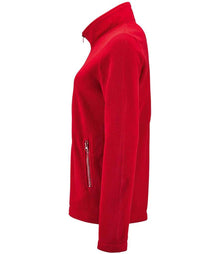 SOL'S Ladies Norman Fleece Jacket 02094 - 02094 Red Side