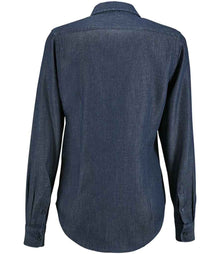SOL'S Ladies Barry Denim Shirt 02101 - 02101 Denim Brut Back