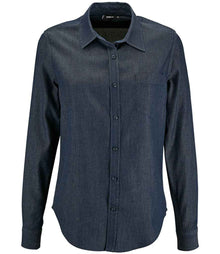 SOL'S Ladies Barry Denim Shirt 02101 - Denim Brut