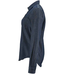 SOL'S Ladies Barry Denim Shirt 02101 - 02101 Denim Brut Side