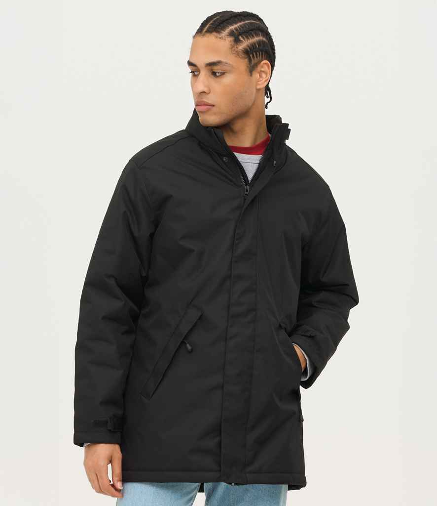 SOL'S Unisex Robyn Padded Jacket 02109 - 02109 Black Model