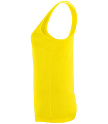 SOL'S Ladies Sporty Performance Tank Top 02117 - 02117 Neon Yellow Side