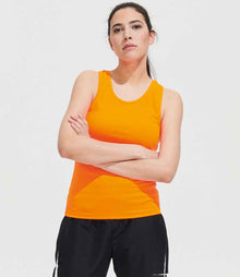 SOL'S Ladies Sporty Performance Tank Top 02117 - 02117 Neon Yellow Model