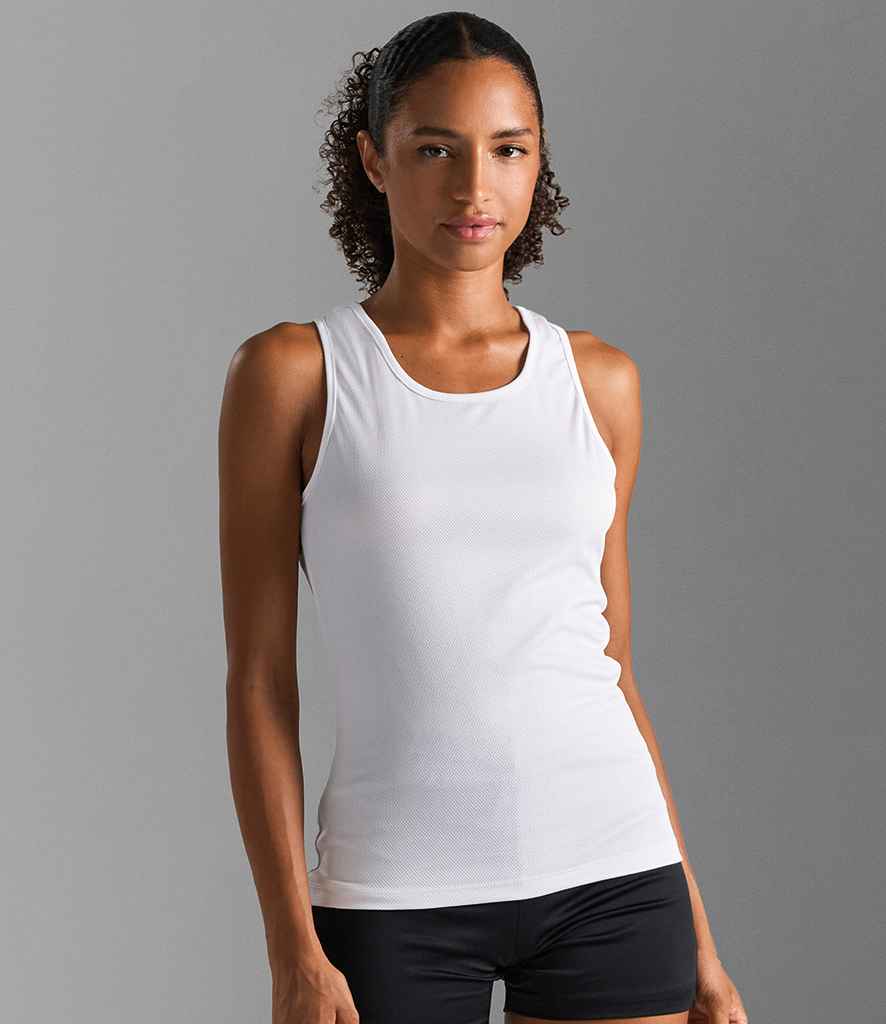 SOL'S Ladies Sporty Performance Tank Top 02117 - 02117 White Model
