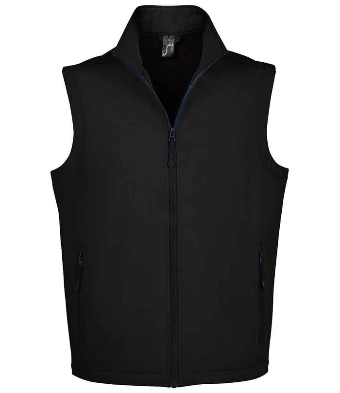 SOL'S Race Soft Shell Bodywarmer 02887 - Black