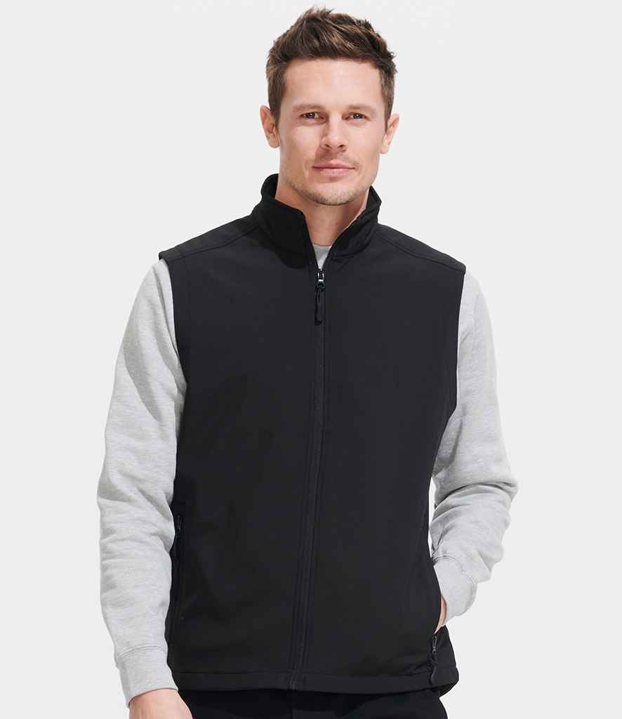 SOL'S Race Soft Shell Bodywarmer 02887 - 02887 Black Model