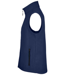SOL'S Race Soft Shell Bodywarmer 02887 - 02887 French Navy Side