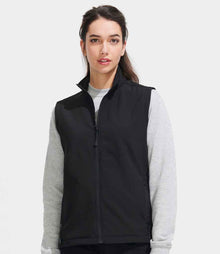 SOL'S Ladies Race Soft Shell Bodywarmer 02888 - 02888 Black Model