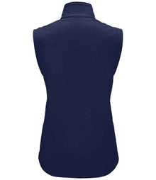 SOL'S Ladies Race Soft Shell Bodywarmer 02888 - 02888 French Navy Back
