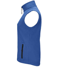 SOL'S Ladies Race Soft Shell Bodywarmer 02888 - 02888 Royal Blue Side
