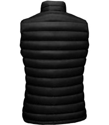 SOL'S Ladies Wilson Lightweight Padded Bodywarmer 02890 - 02890 Black Back