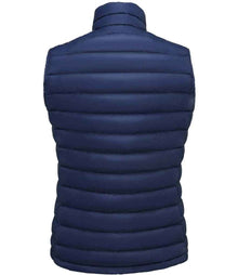 SOL'S Ladies Wilson Lightweight Padded Bodywarmer 02890 - 02890 French Navy Back