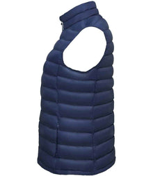SOL'S Ladies Wilson Lightweight Padded Bodywarmer 02890 - 02890 French Navy Side