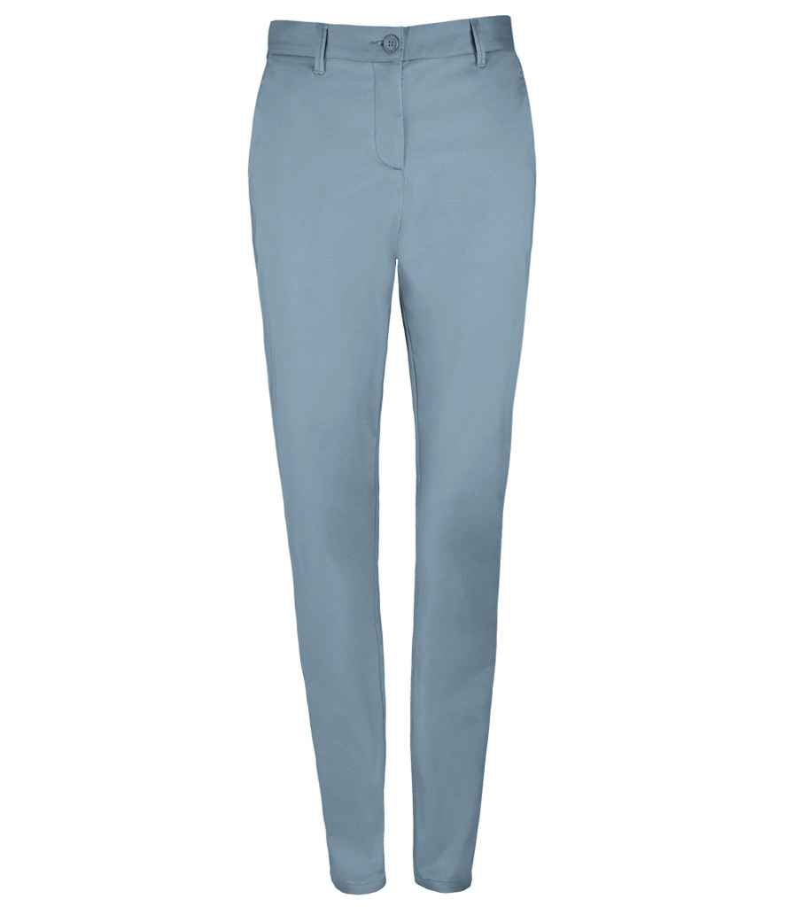 SOL'S Ladies Jared Stretch Trousers 02918 - Creamy Dark Blue