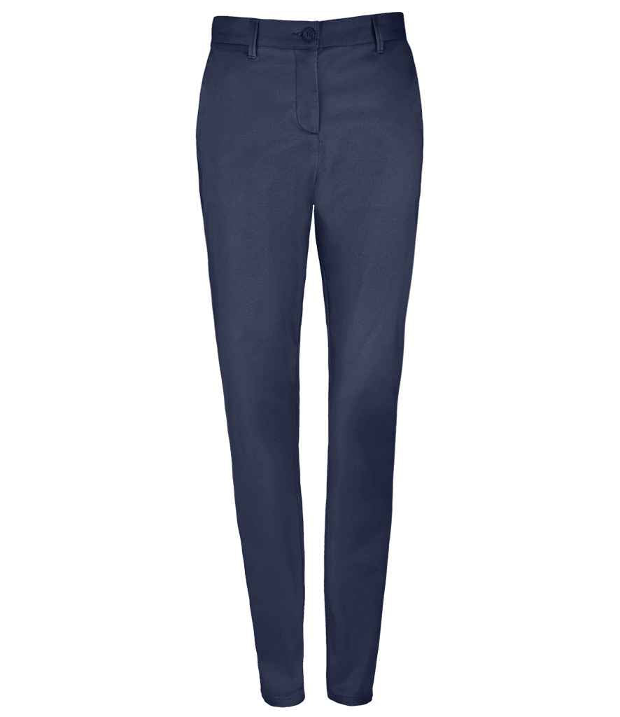SOL'S Ladies Jared Stretch Trousers 02918 - French Navy