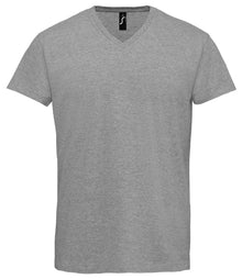 SOL'S Imperial V Neck T-Shirt 02940 - Grey Marl