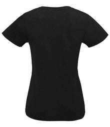 SOL'S Ladies Imperial V Neck T-Shirt 02941 - 02941 Deep Black Back