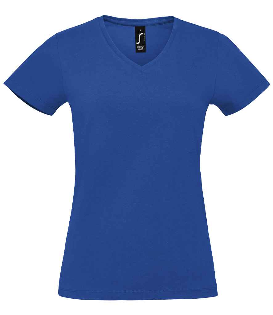SOL'S Ladies Imperial V Neck T-Shirt 02941 - Royal Blue