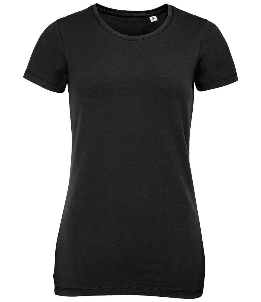 SOL'S Ladies Millenium Stretch T-Shirt 02946 - Deep Black