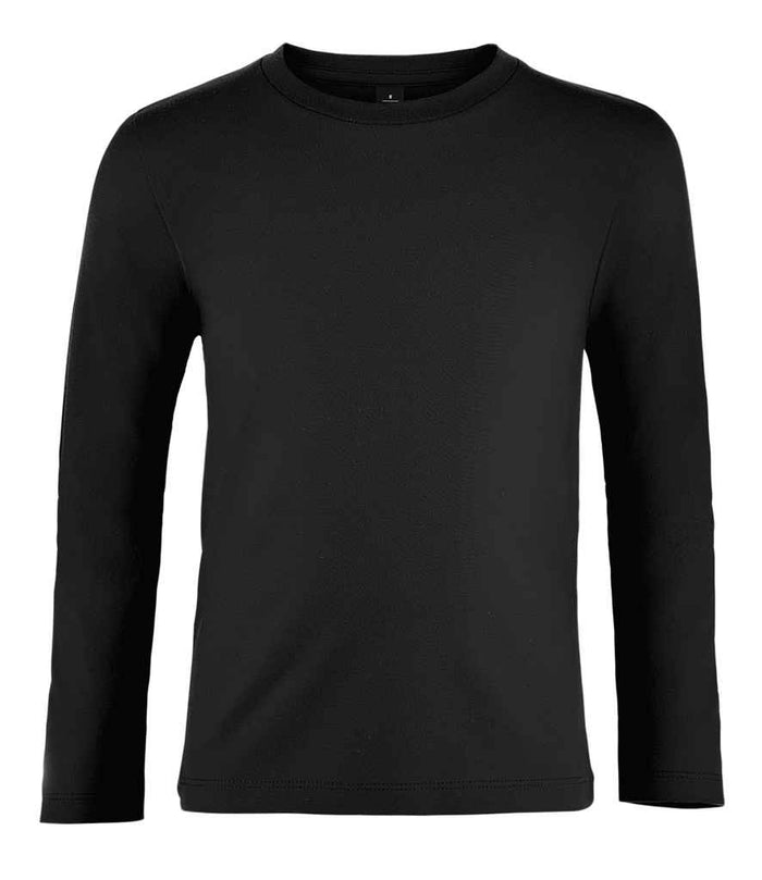 SOL'S Kids Imperial Long Sleeve T-Shirt 02947 - Deep Black