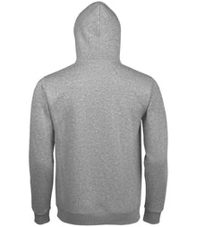 SOL'S Unisex Spencer Hooded Sweatshirt 02991 - 02991 Grey Marl Back