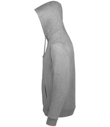 SOL'S Unisex Spencer Hooded Sweatshirt 02991 - 02991 Grey Marl Side