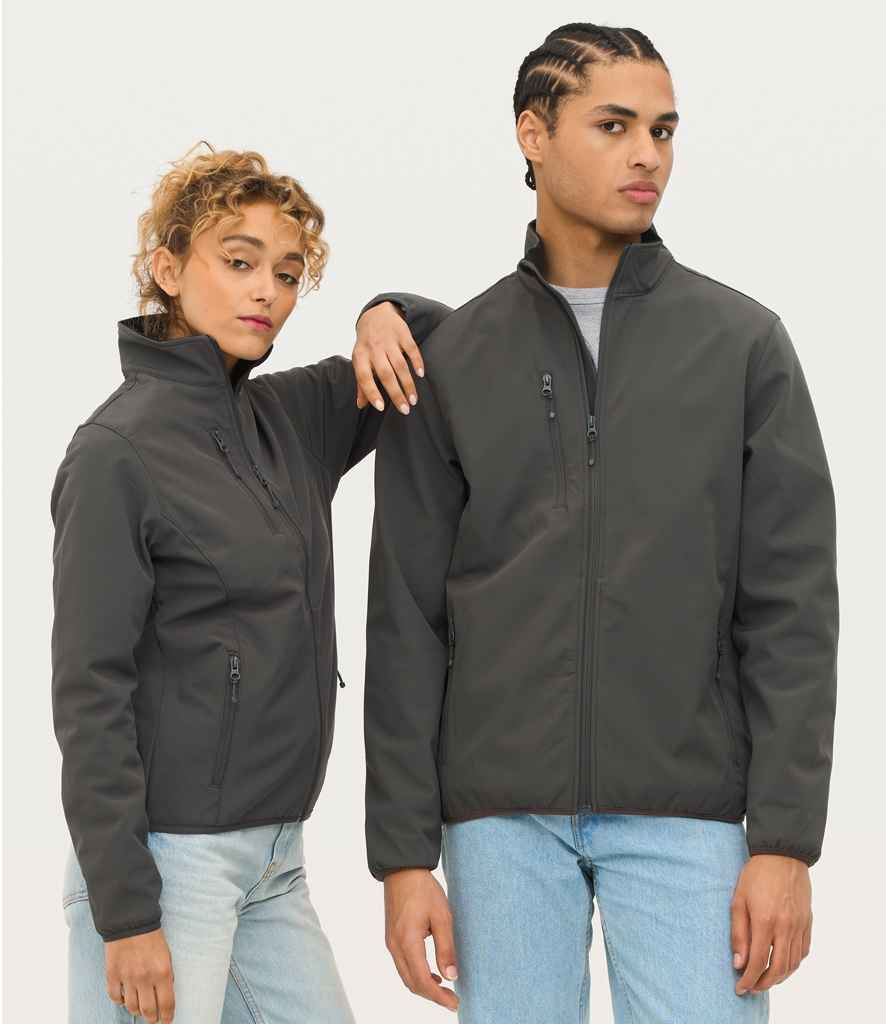 SOL'S Radian Soft Shell Jacket 03090 - 03090 Charcoal Model