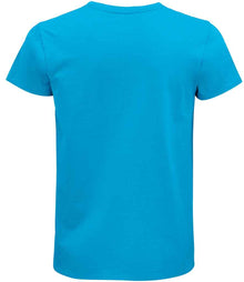 SOL'S Pioneer Organic T-Shirt 03565 - 03565 Aqua Back