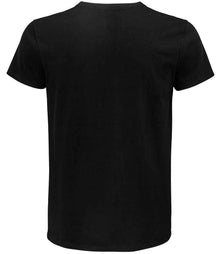 SOL'S Pioneer Organic T-Shirt 03565 - 03565 Deep Black Back