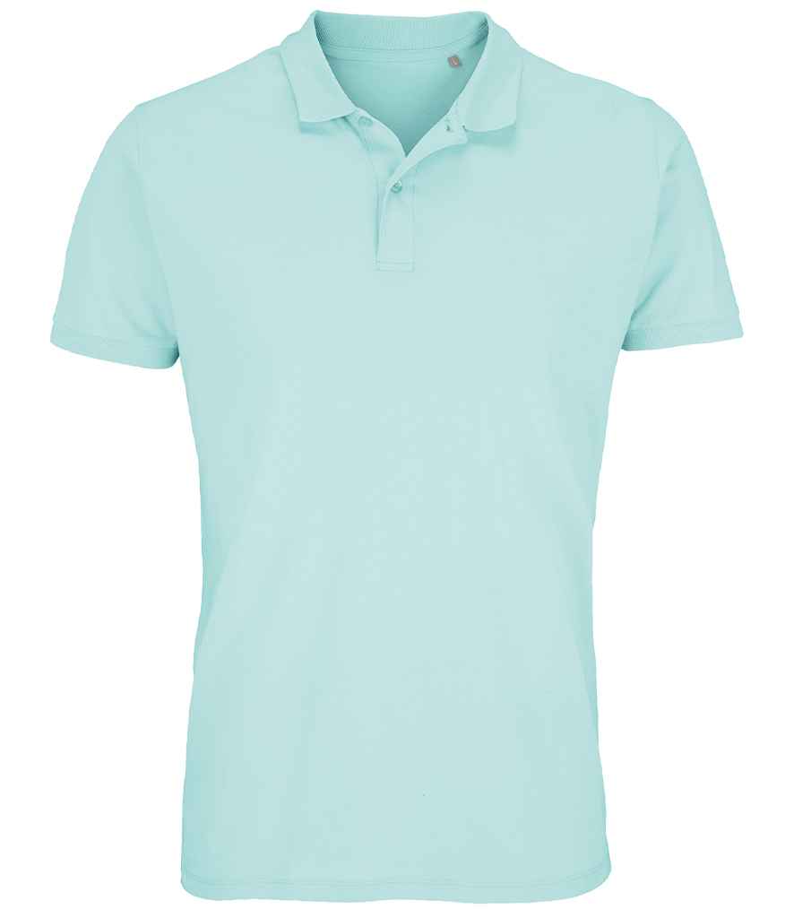 SOL'S Planet Organic Piqué Polo Shirt 03566 - Arctic Blue