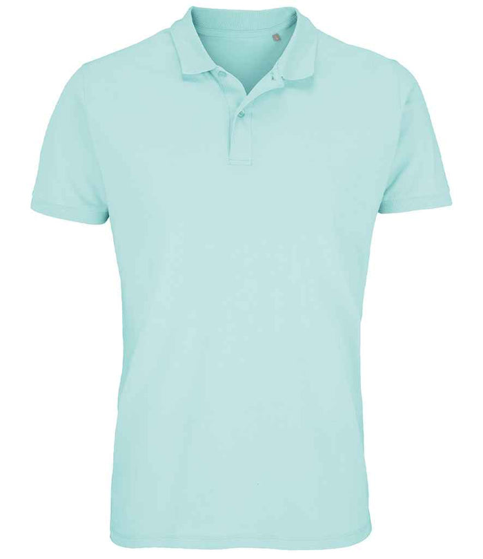 SOL'S Planet Organic Piqué Polo Shirt 03566 - Arctic Blue