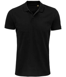SOL'S Planet Organic Piqué Polo Shirt 03566 - Black
