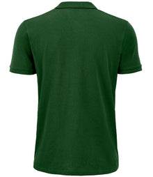 SOL'S Planet Organic Piqué Polo Shirt 03566 - 03566 Bottle Green Back