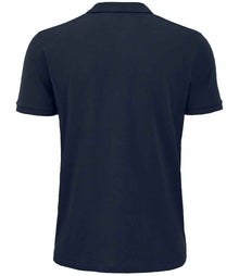 SOL'S Planet Organic Piqué Polo Shirt 03566 - 03566 French Navy Back