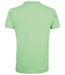 SOL'S Planet Organic Piqué Polo Shirt 03566 - 03566 Frozen Green Back