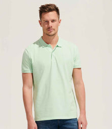 SOL'S Planet Organic Piqué Polo Shirt 03566 - 03566 Frozen Green Model