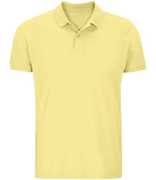 SOL'S Planet Organic Piqué Polo Shirt 03566 - Light Yellow