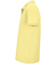 SOL'S Planet Organic Piqué Polo Shirt 03566 - 03566 Light Yellow Side