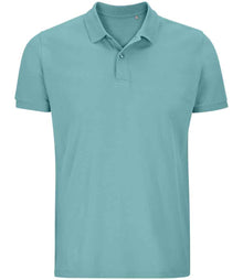 SOL'S Planet Organic Piqué Polo Shirt 03566 - Pool Blue