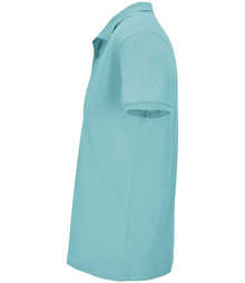 SOL'S Planet Organic Piqué Polo Shirt 03566 - 03566 Pool Blue Side