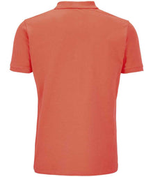 SOL'S Planet Organic Piqué Polo Shirt 03566 - 03566 Pop Orange Back
