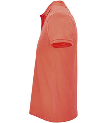 SOL'S Planet Organic Piqué Polo Shirt 03566 - 03566 Pop Orange Side