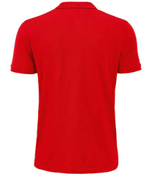 SOL'S Planet Organic Piqué Polo Shirt 03566 - 03566 Red Back