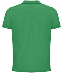 SOL'S Planet Organic Piqué Polo Shirt 03566 - 03566 Spring Green Back