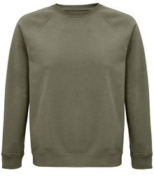 SOL'S Unisex Space Organic Raglan Sweatshirt 03567 - Khaki