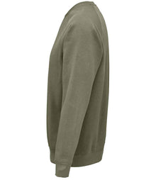 SOL'S Unisex Space Organic Raglan Sweatshirt 03567 - 03567 Khaki Side
