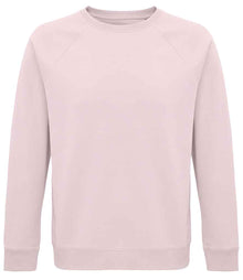 SOL'S Unisex Space Organic Raglan Sweatshirt 03567 - Pale Pink
